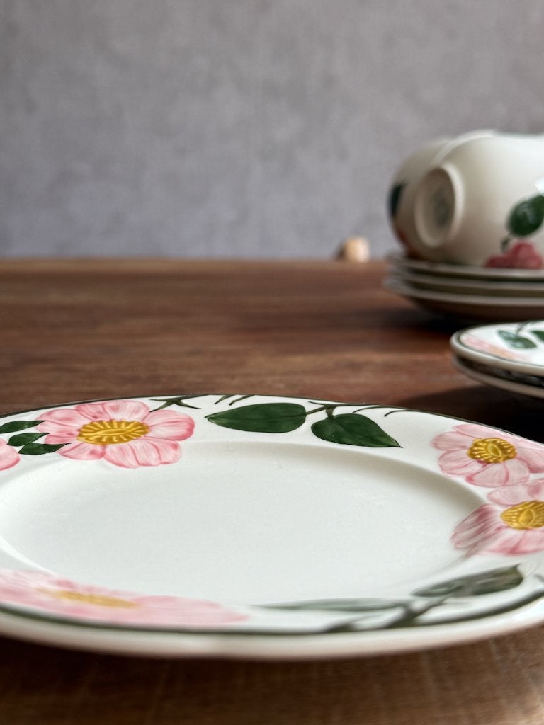 9x Wild Rose Gebaksbordjes Villeroy & Boch, Antiek en Kunst, Ophalen