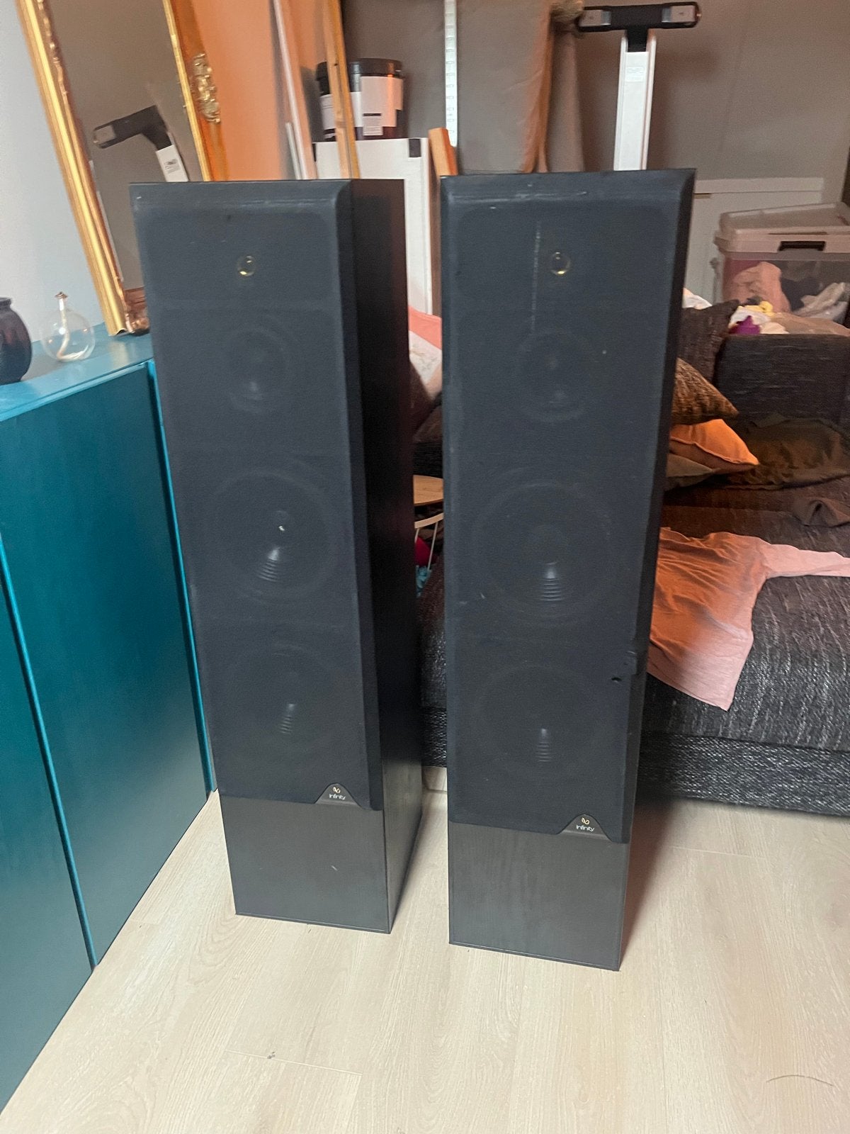 Infinity Reference 61 mk II Vloerstaande Luidsprekers, Vloerstaande luidspreker, Gebruikt, Basreflex, Ophalen