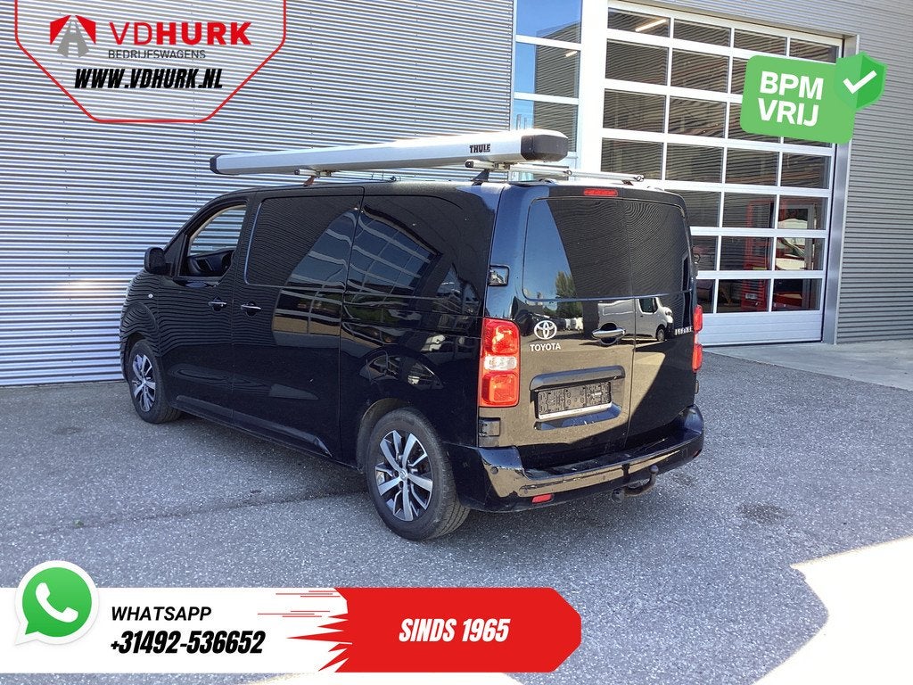 Toyota ProAce Worker 1.5 2x Schuifdeur/ Adapt.Cruise/ Head-u, 1556 kg, Gebruikt, 4 cilinders, 2000 kg