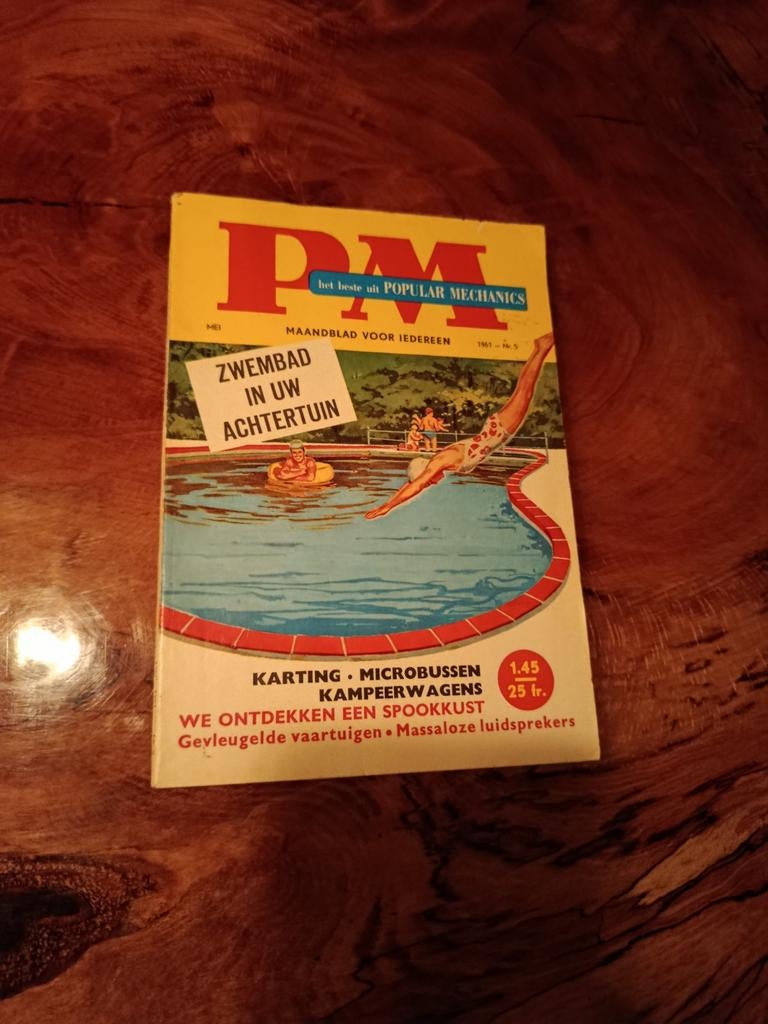 PM Maandblad - Het beste uit Popular Mechanics - Mei 1961, Ophalen of Verzenden, Zo goed als nieuw, Overige typen