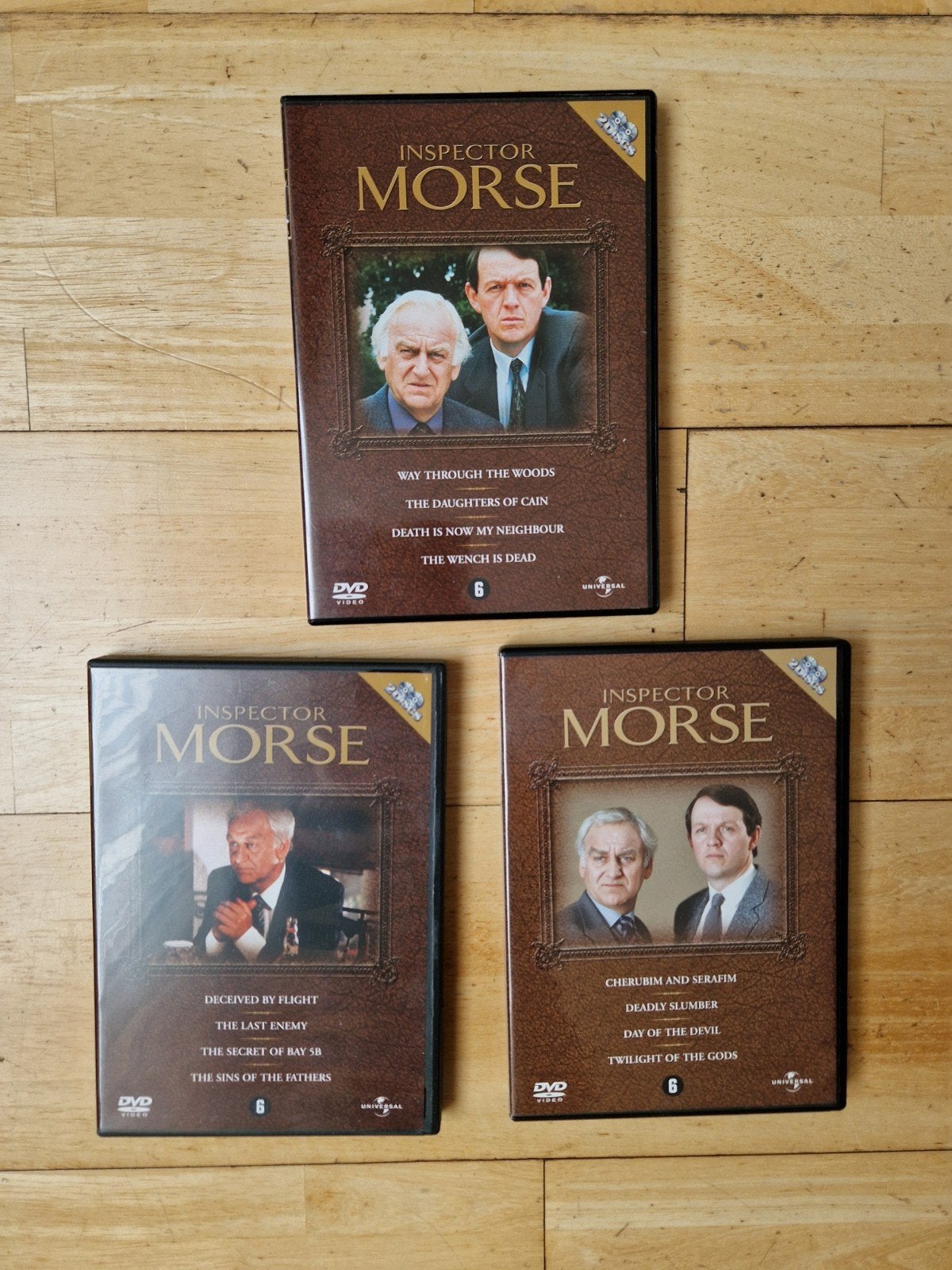 dvd's inspector Morse, Ophalen of Verzenden, Zo goed als nieuw, Actie en Avontuur