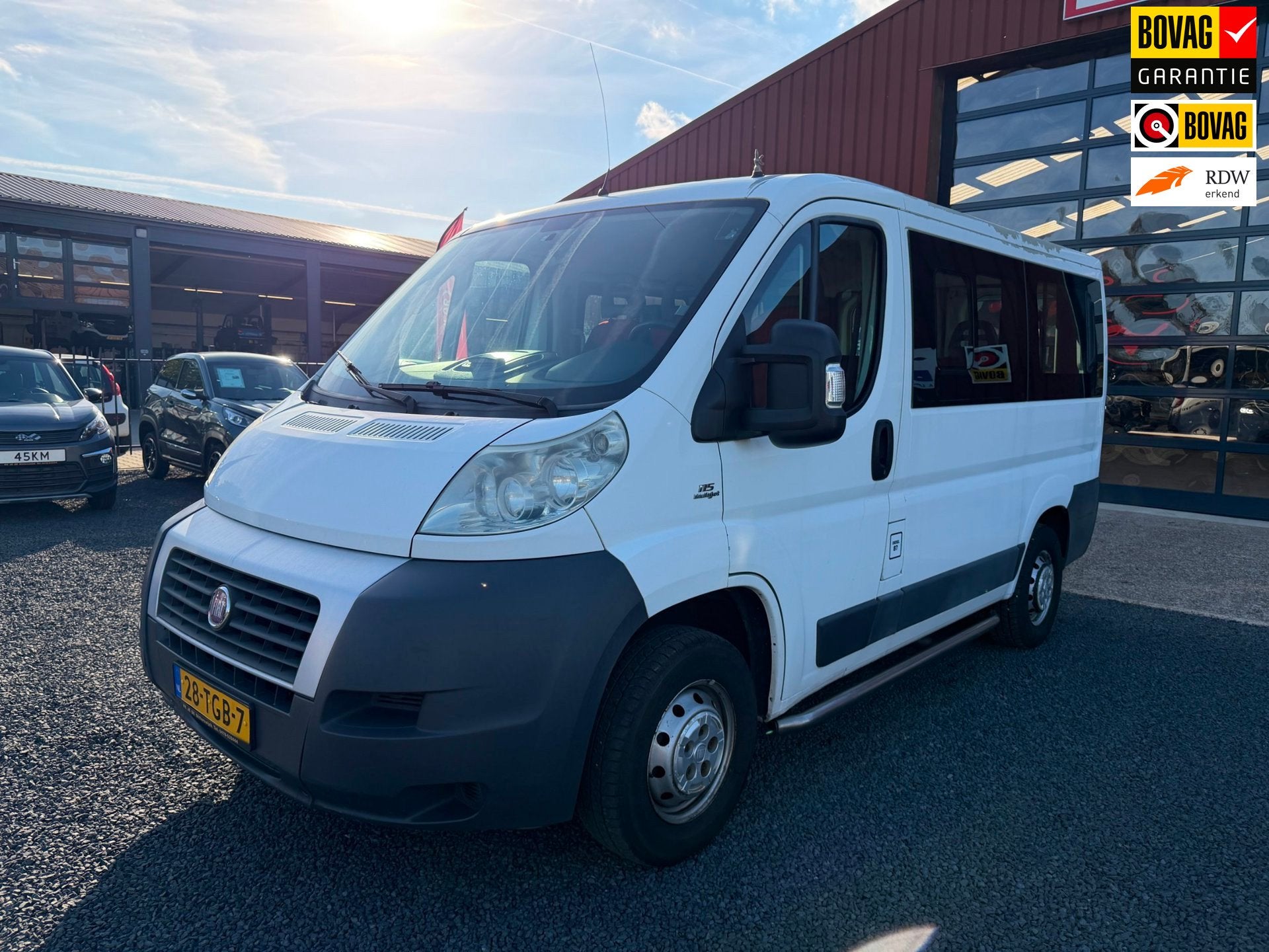 Fiat Ducato Combinato 30 2.0 MultiJet KH1 Actual, Auto's, Euro 5, 8 stoelen, Wit, Bedrijf