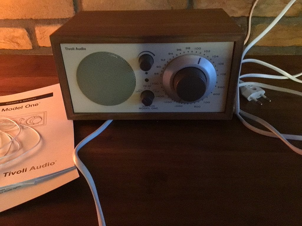 Radio Tivoli model  one, Ophalen of Verzenden, Gebruikt, Radio