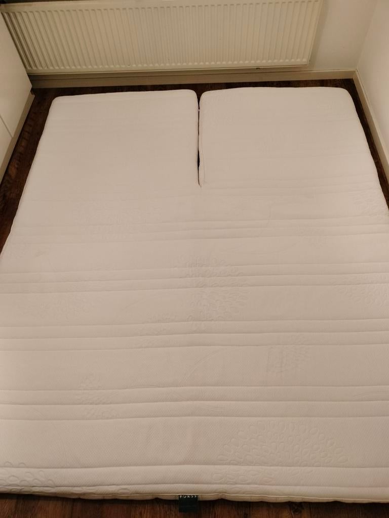 Split matras topper. 180x210, Huis en Inrichting, Slaapkamer | Matrassen en Bedbodems, Ophalen, 210 cm, Tweepersoons, Zo goed als nieuw