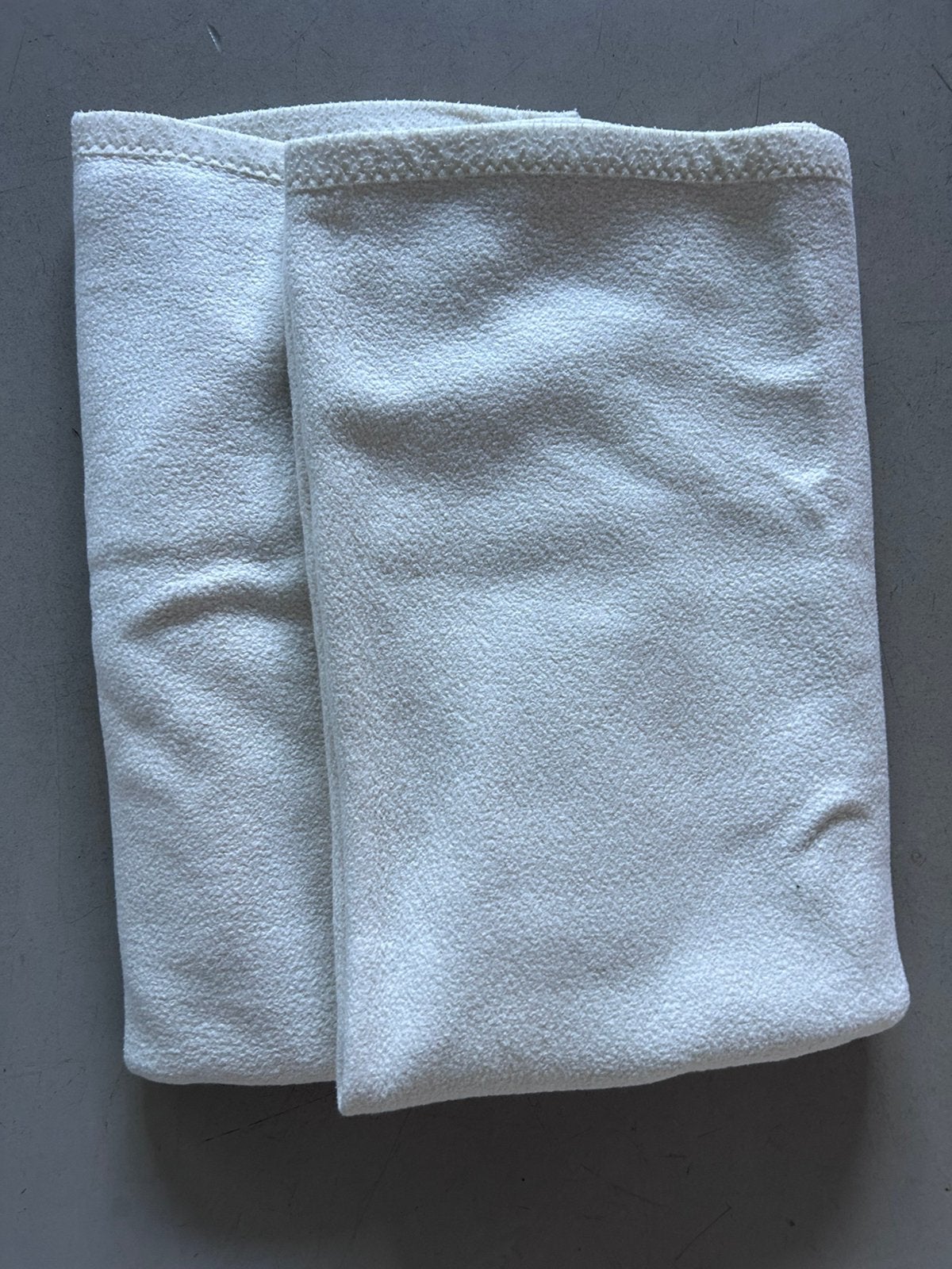 Duo deken 100x135 cm – 100% katoen – wit, Ophalen of Verzenden, Zo goed als nieuw, Deken, 100 cm