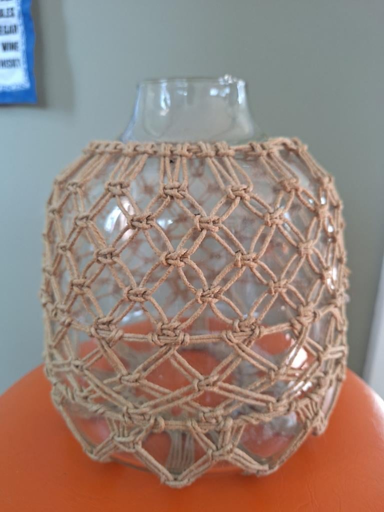 Light&living vaas macrame boho style, Overige materialen, Overige kleuren, Nieuw, Ophalen of Verzenden