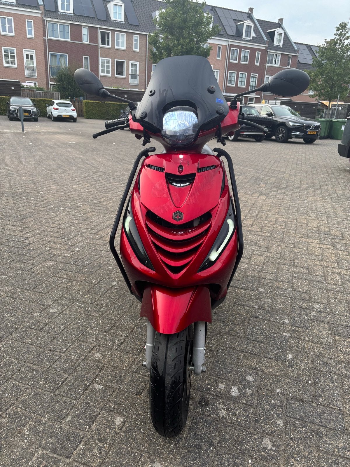 Piaggio Zip Rood, Fietsen en Brommers, Ophalen, Gebruikt, Maximaal 45 km/u, Zip