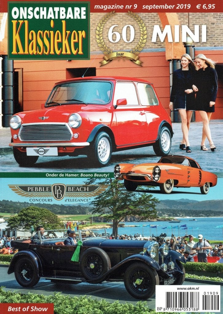 Onschatbare Klassieker 2019 nr. 9 (o.a. 60 jaar Mini), Verzenden, Gelezen, Algemeen