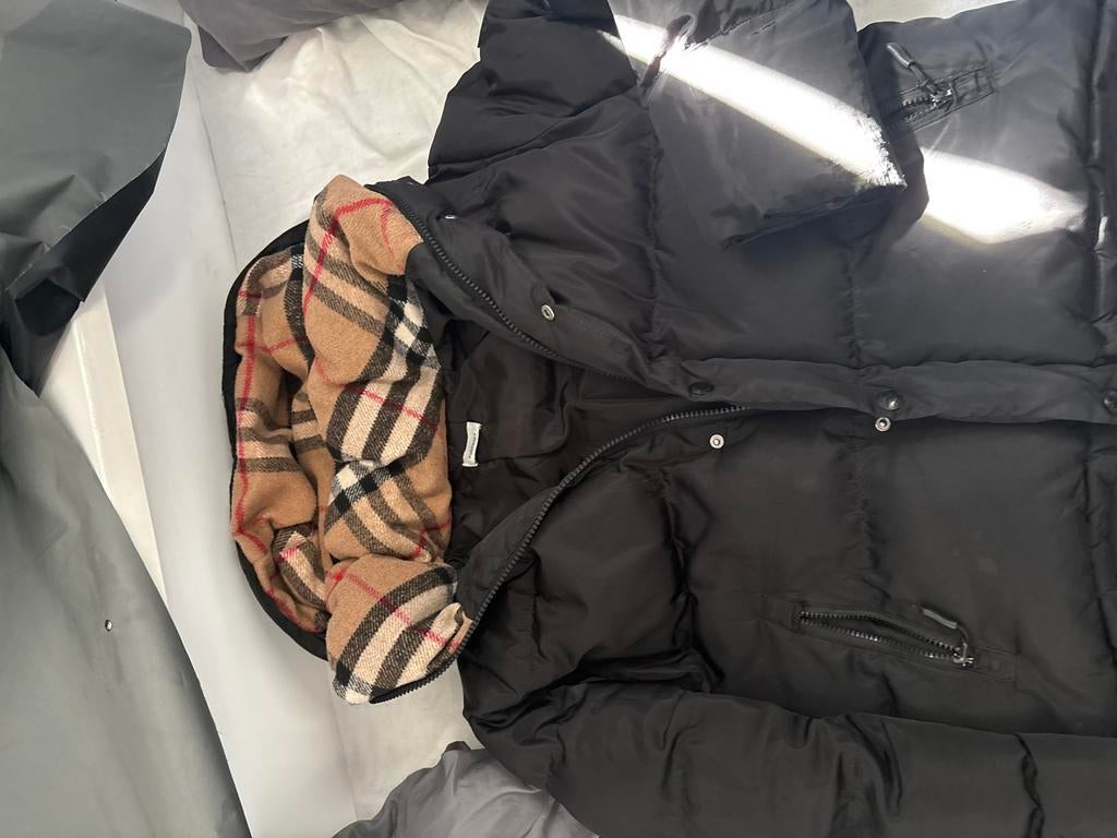 Burberry jas maat M, Kleding | Heren, Jassen | Winter, Ophalen of Verzenden, Gedragen, Maat 48/50 (M), Zwart