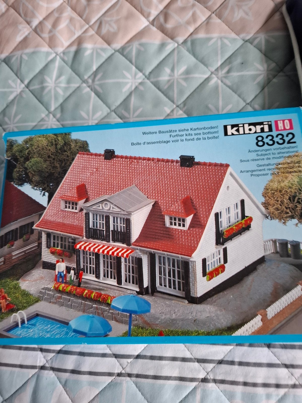 kibri villa, Ophalen of Verzenden, Gelijkstroom of Wisselstroom, Brug, Tunnel of Gebouw, Overige merken