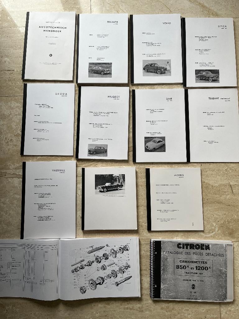 13 werkplaats diverse handboeken, Ophalen of Verzenden, Zo goed als nieuw, Algemeen