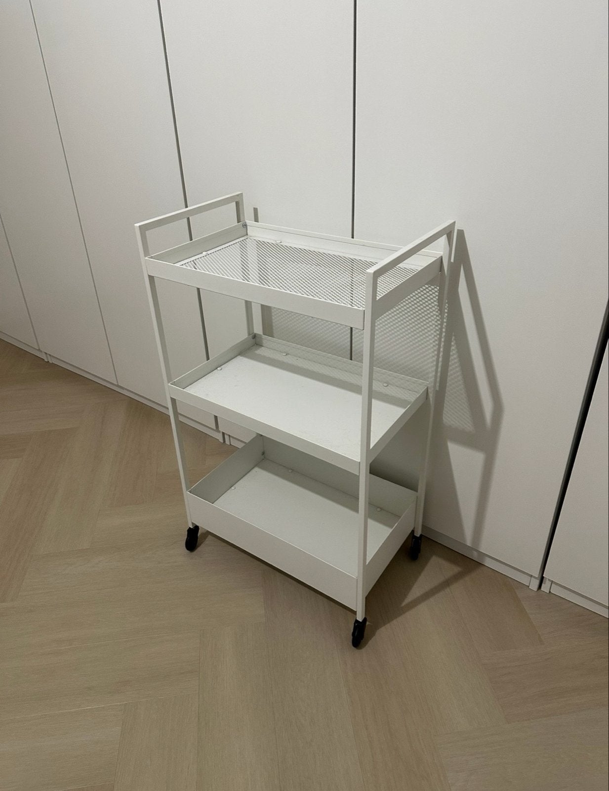 Ikea Trolley - Handige Opbergwagen met 3 Niveaus, Ophalen of Verzenden, Gebruikt