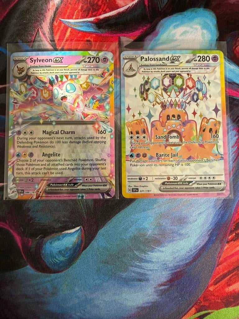 Pokemon Surging sparks Ex, Ophalen of Verzenden, Zo goed als nieuw