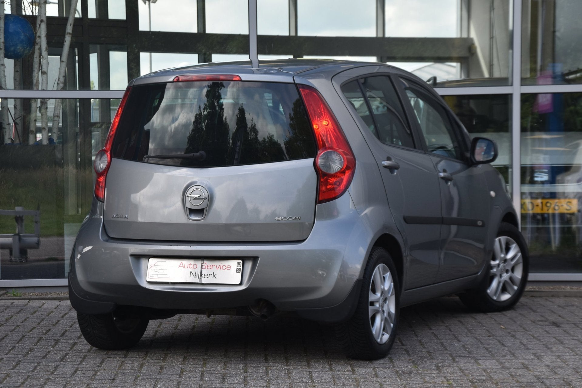 Opel Agila 1.0 Edition Airco 5Drs NAP LM Velgen Elektr. Rame, Euro 5, Stof, Gebruikt, Origineel Nederlands