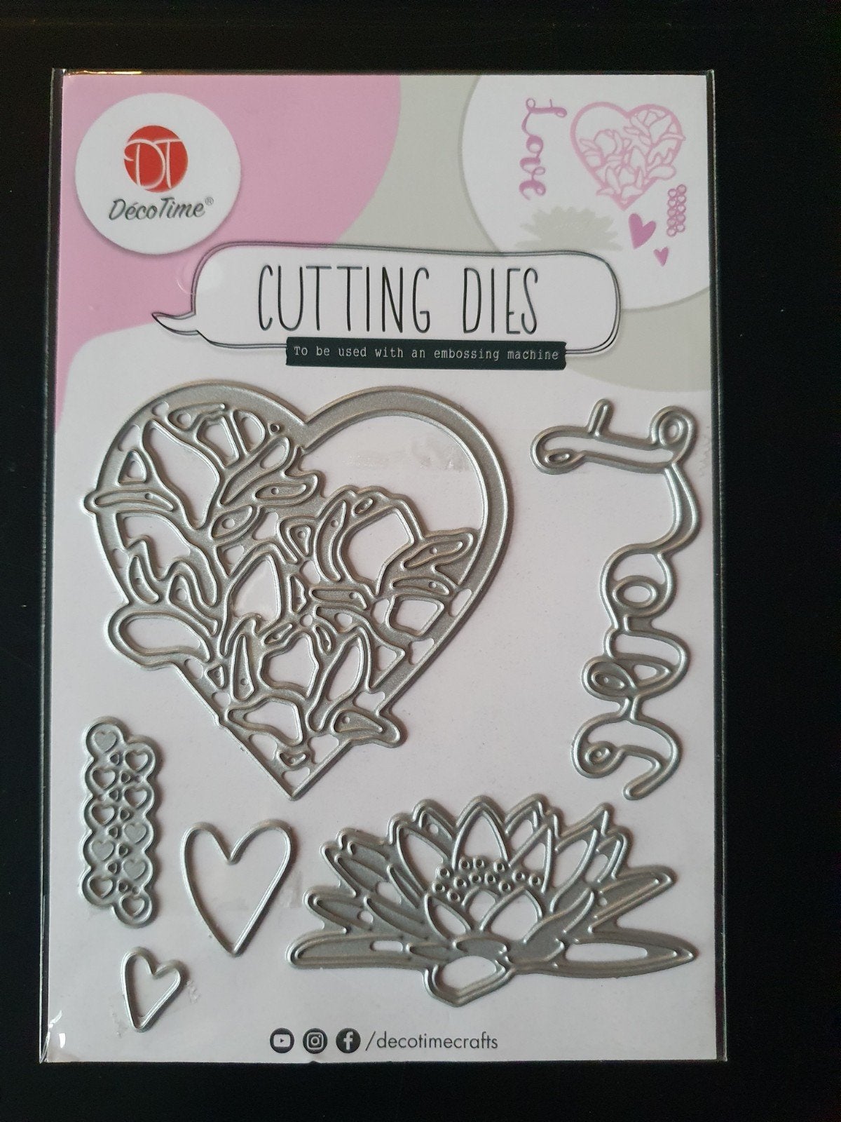 DecoTime Love snijmal, Ophalen of Verzenden, Nieuw, Overige thema's, Pons of Mal