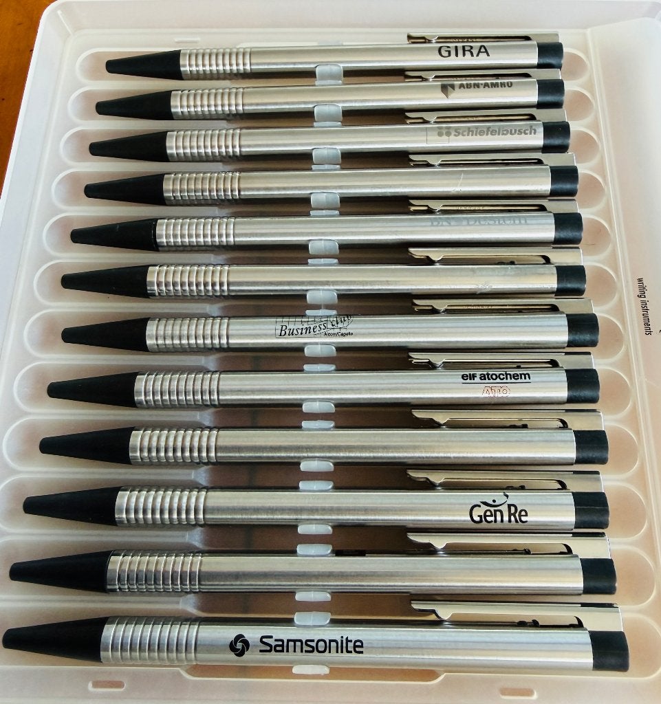 Lamy Logo balpennen ~ Bijna gratis, Verzamelen, Pennenverzamelingen, Overige merken, Balpen, Nieuw, Ophalen of Verzenden