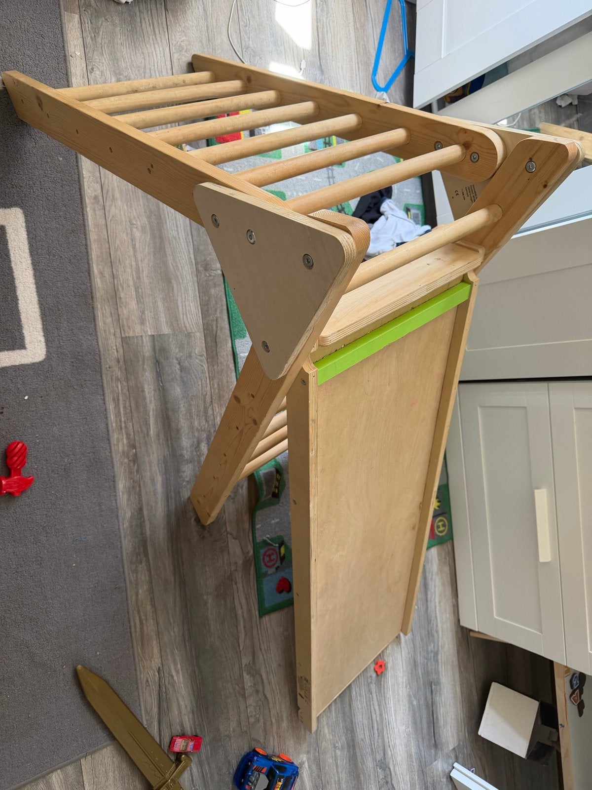 Montessori klimrek met glijbaan voor kinderen, Ophalen, Gebruikt, Jongen of Meisje