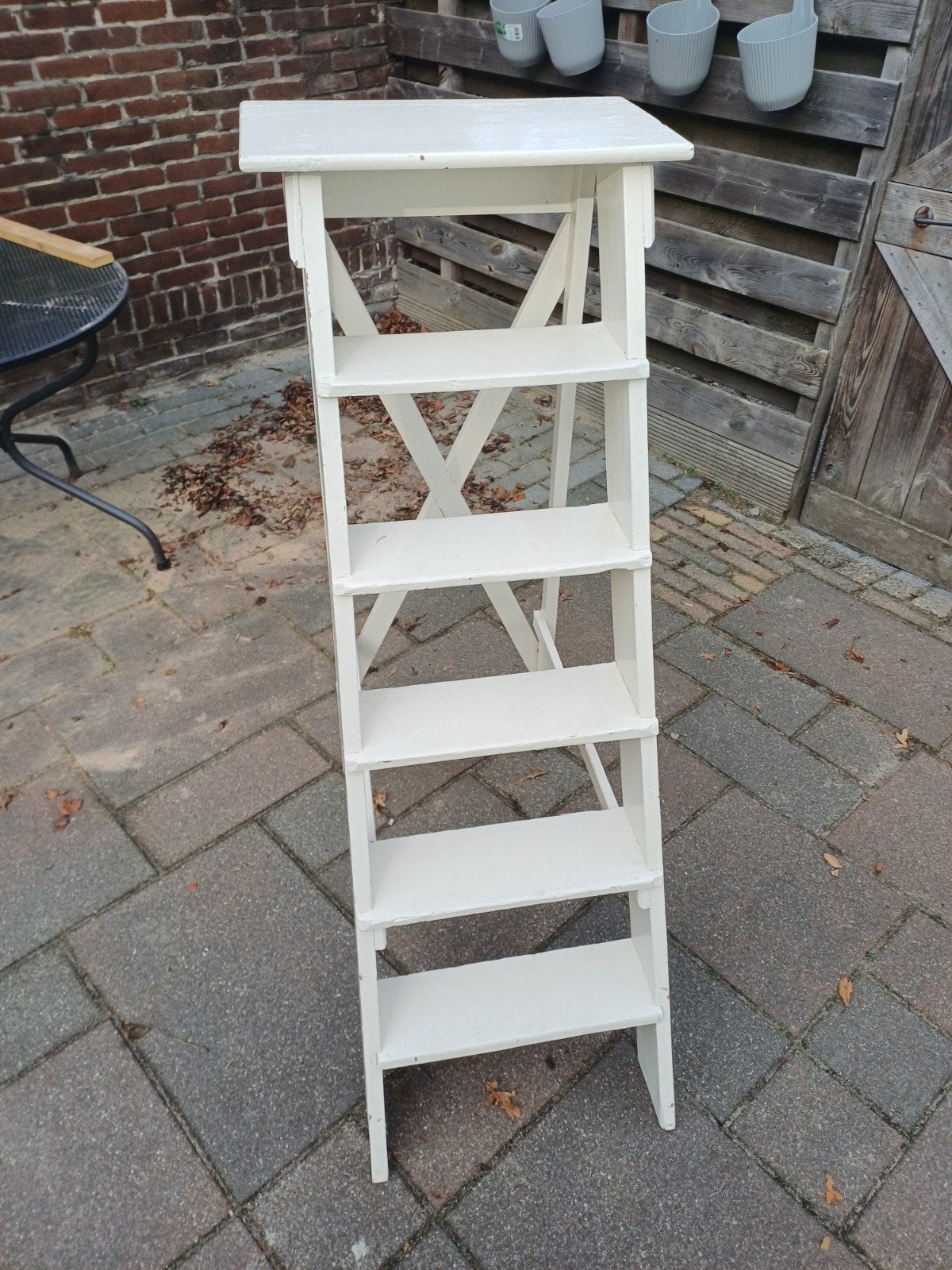 houten schilderstrap, Doe-het-zelf en Verbouw, Ophalen, Gebruikt