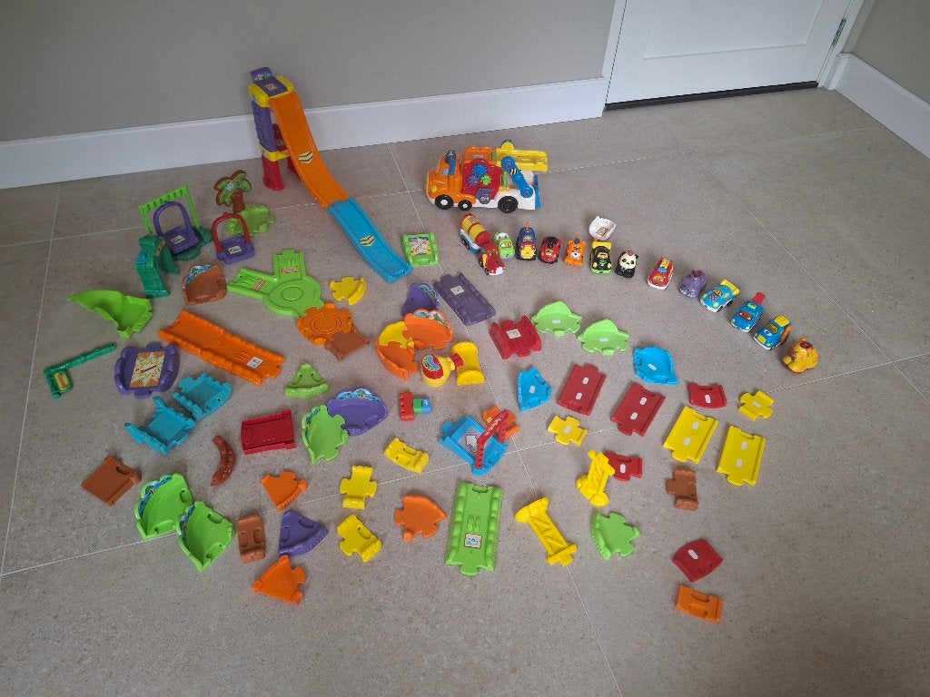 VTech Toet Toet Auto's en Zoef Zoef Dieren speelset, Kinderen en Baby's, Speelgoed | Vtech, Ophalen, Gebruikt, 6 maanden tot 2 jaar