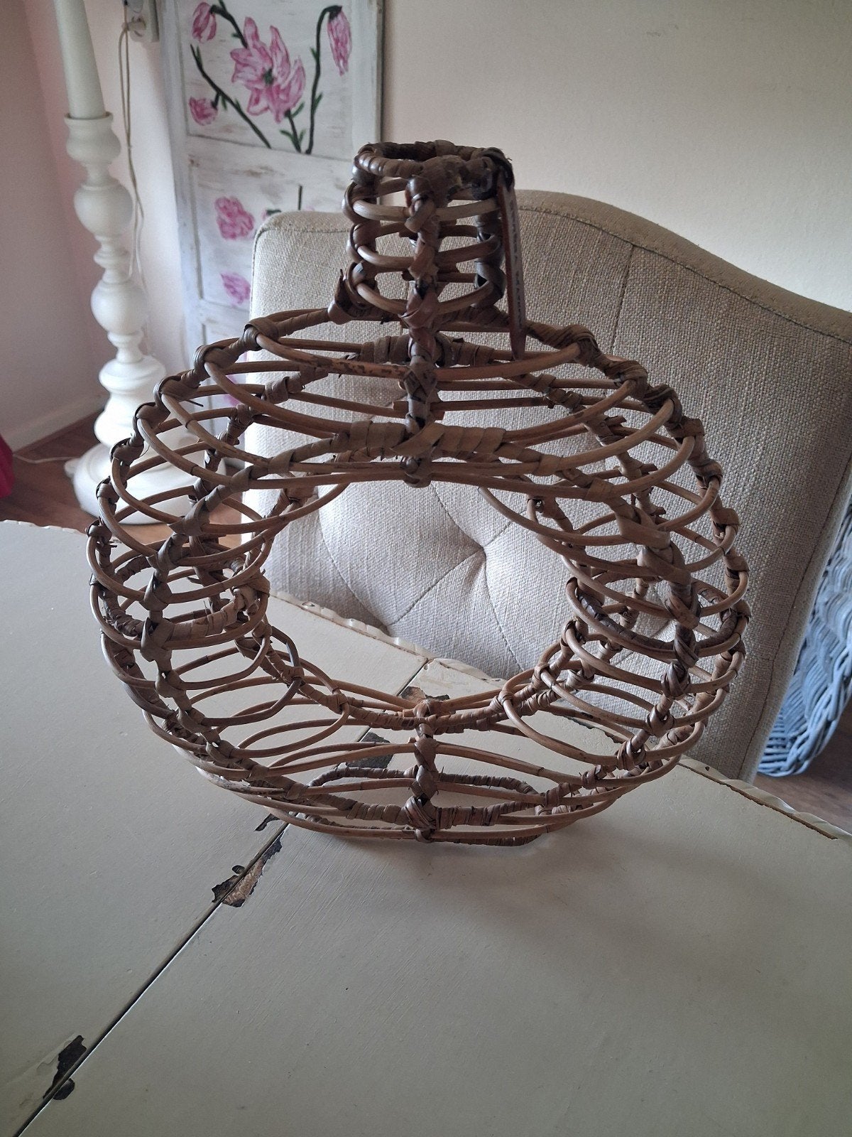 Riviera maison decoratie vaas van Rotan, Ophalen, Nieuw, Overige materialen, Landelijk