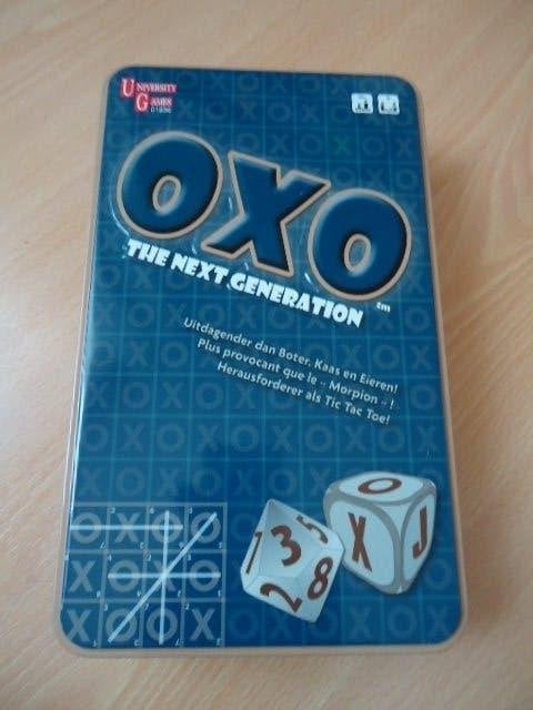 OXO, the next generation. dobbelspel, Een of twee spelers, Ophalen of Verzenden, Zo goed als nieuw, University Games