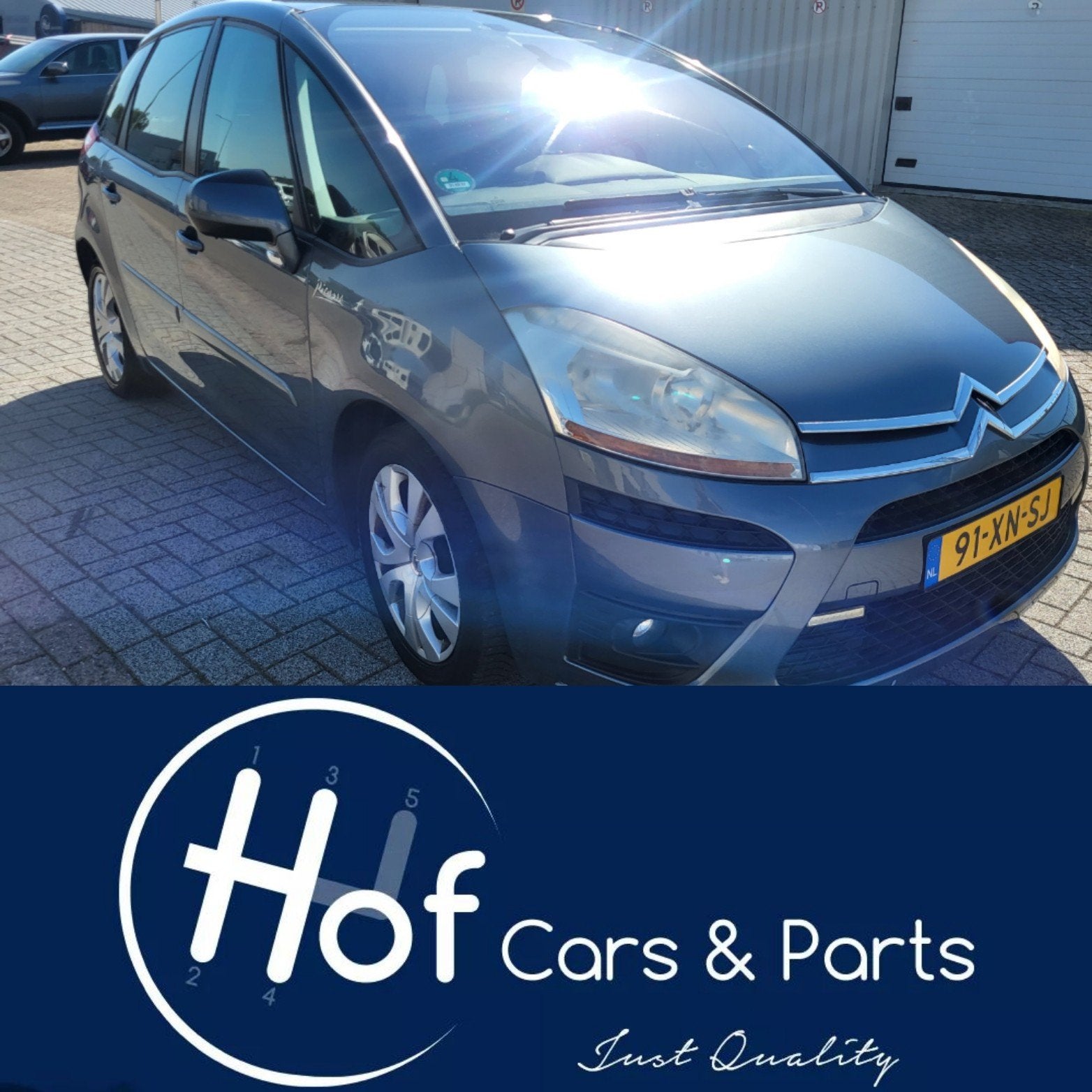 Citroën C4 2.0 16V automaat bwj 2007 incl nieuwe apk!, Auto's, Stof, 4 cilinders, Bedrijf, Parkeersensor