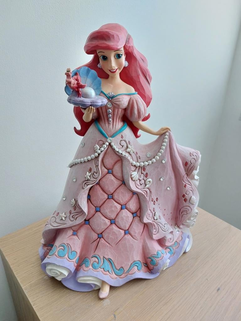 Disney traditions ariel, Ophalen of Verzenden, Zo goed als nieuw, Beeldje of Figuurtje