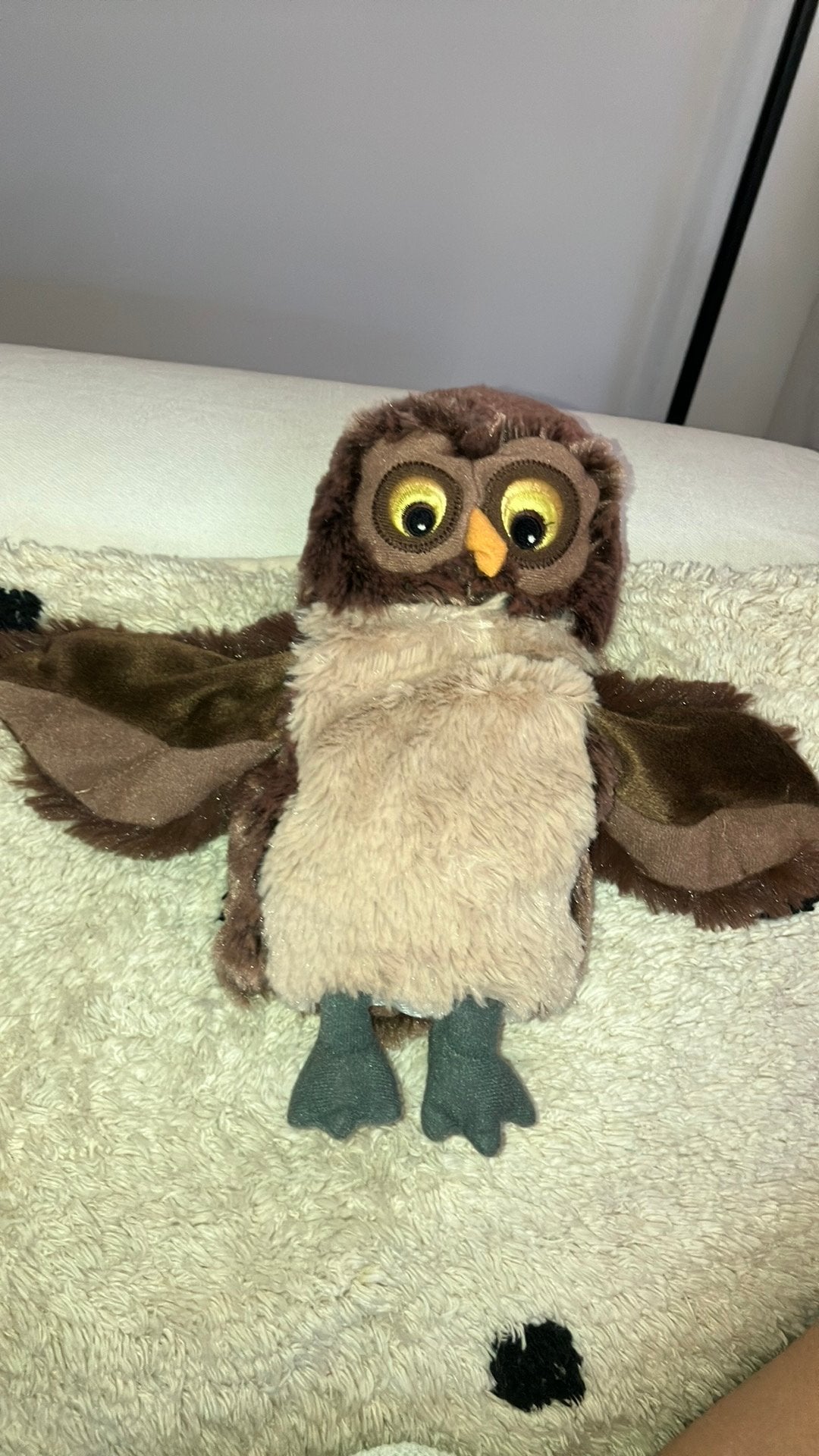 Ikea uil uggla handpop, Kinderen en Baby's, Speelgoed | Knuffels en Pluche, IKEA, Overige typen, Ophalen of Verzenden, Zo goed als nieuw