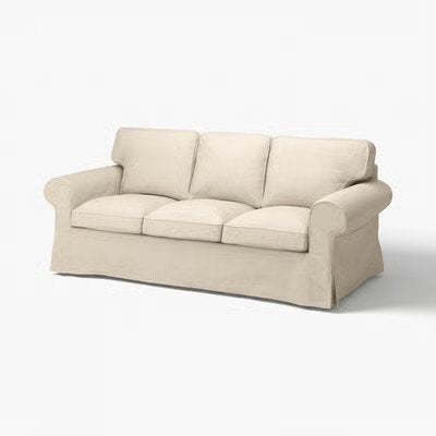 Ikea Ektorp 3-zits en 2-zits bankstel, Ophalen, Gebruikt, 100 tot 125 cm, Driepersoons