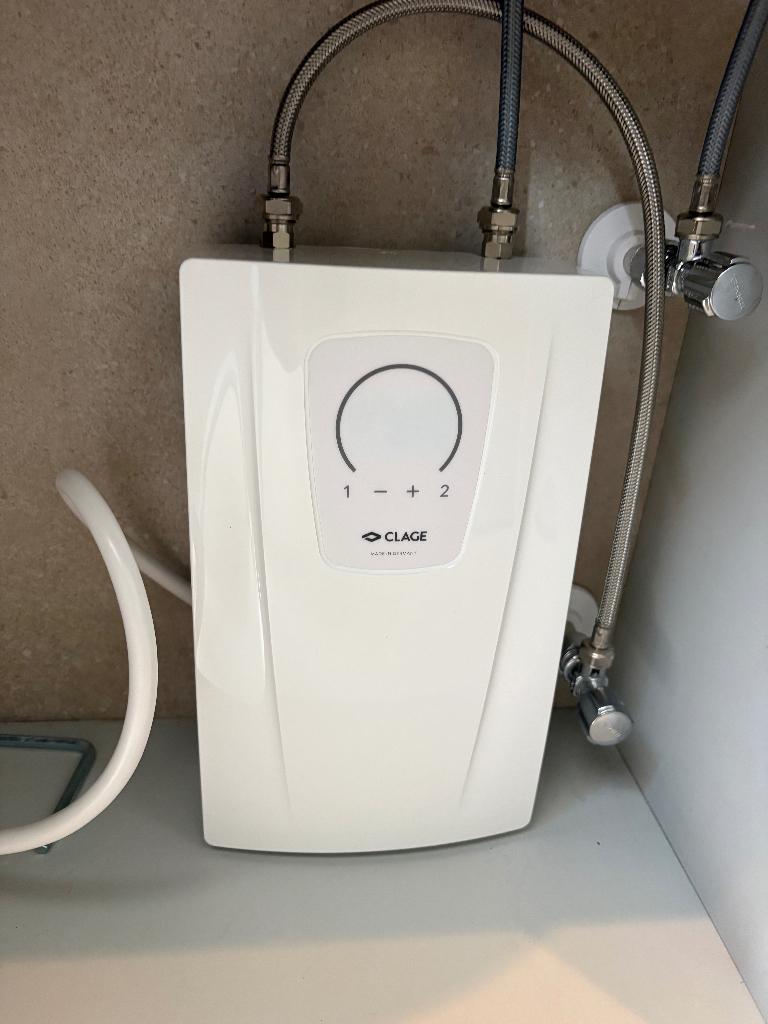 Clage CEX-U doorstroomboiler 11/13 kW (3-fase)–LCD–onderbouw, Ophalen, Nieuw, Boiler, Minder dan 3 jaar oud