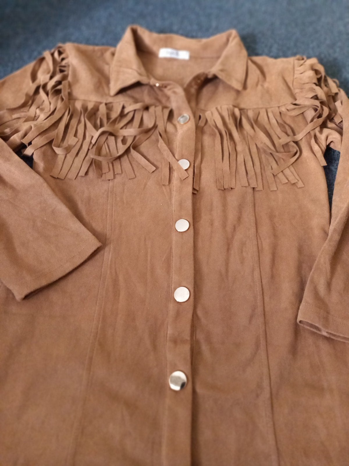 Meisjes blouse jurk suède look maat 158-164, Meisje, Yoyo, Ophalen of Verzenden, Zo goed als nieuw