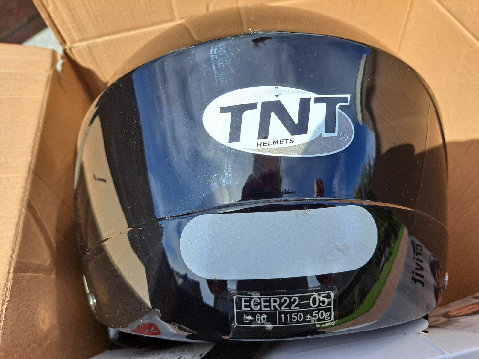 Motorhelm - Zo goed als nieuw, slechts één keer gebruikt, Ophalen of Verzenden