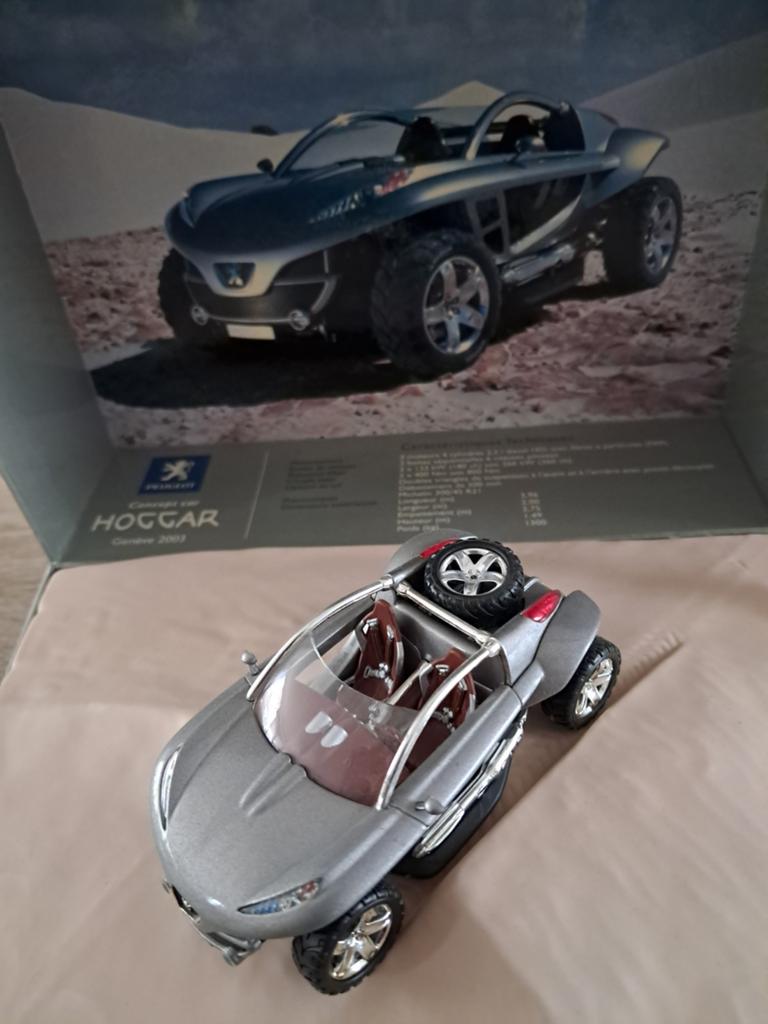 Peugeot conceptcar, Ophalen of Verzenden, Groter dan 1:32, Auto, Overige merken