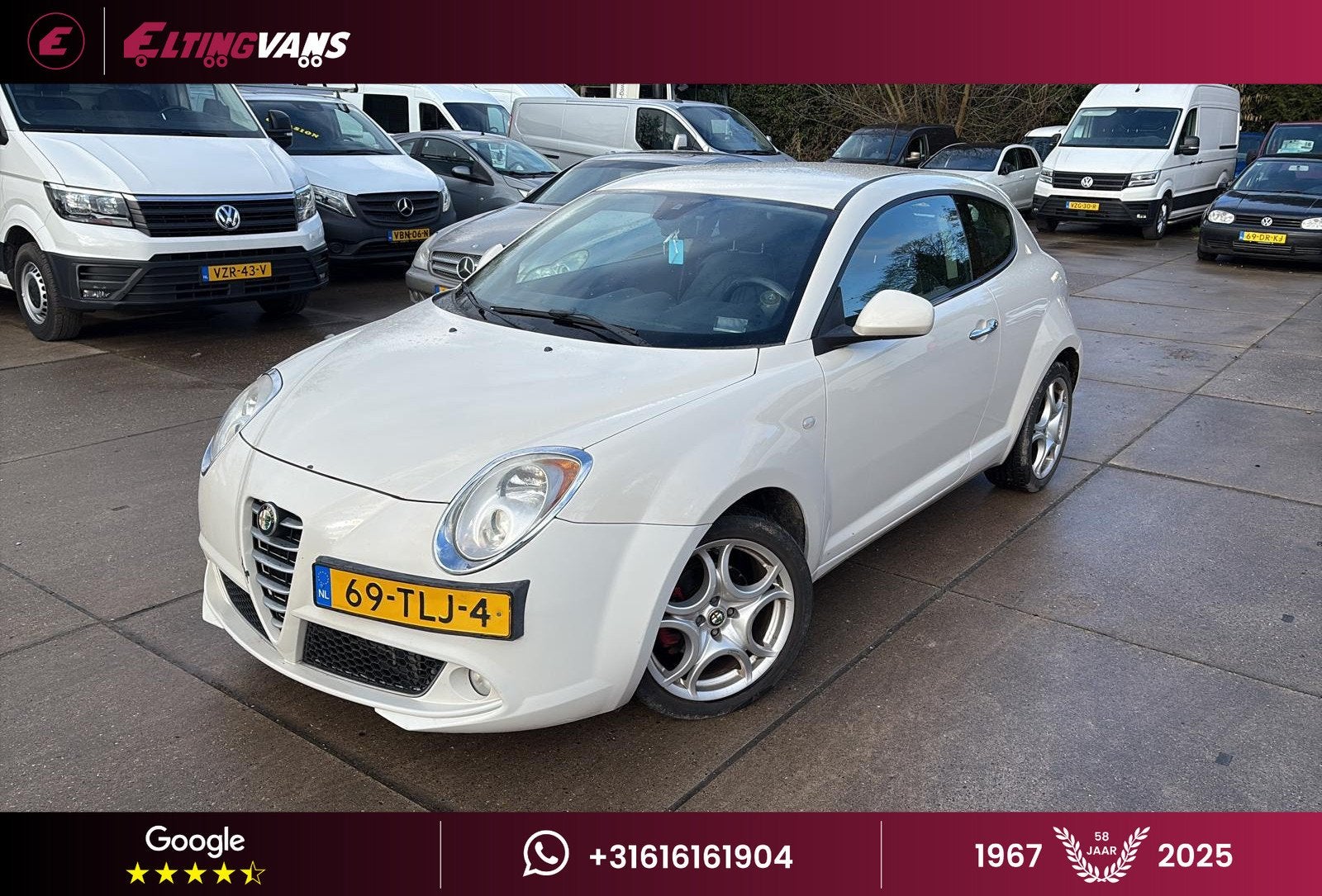 Alfa Romeo MiTo 1.3 JTDm ECO Essential (bj 2012), Auto's, Voorwielaandrijving, Gebruikt, Zwart, 4 cilinders