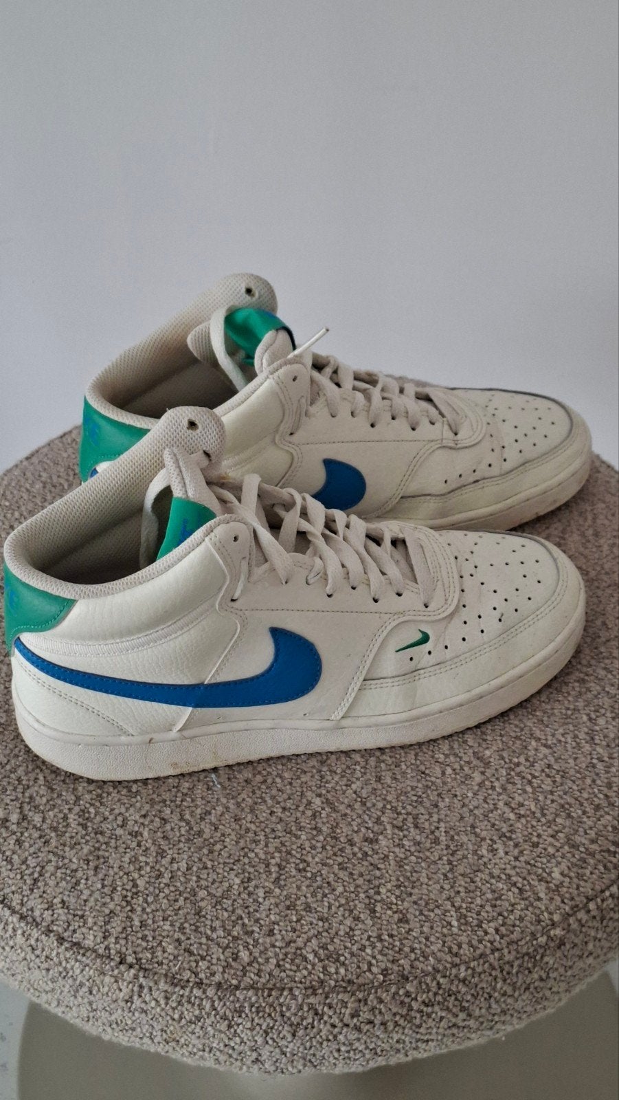 Nike Court Vision Mid Next Nature Sneakers - Maat 40, Wit, Nike, Ophalen of Verzenden, Sneakers of Gympen