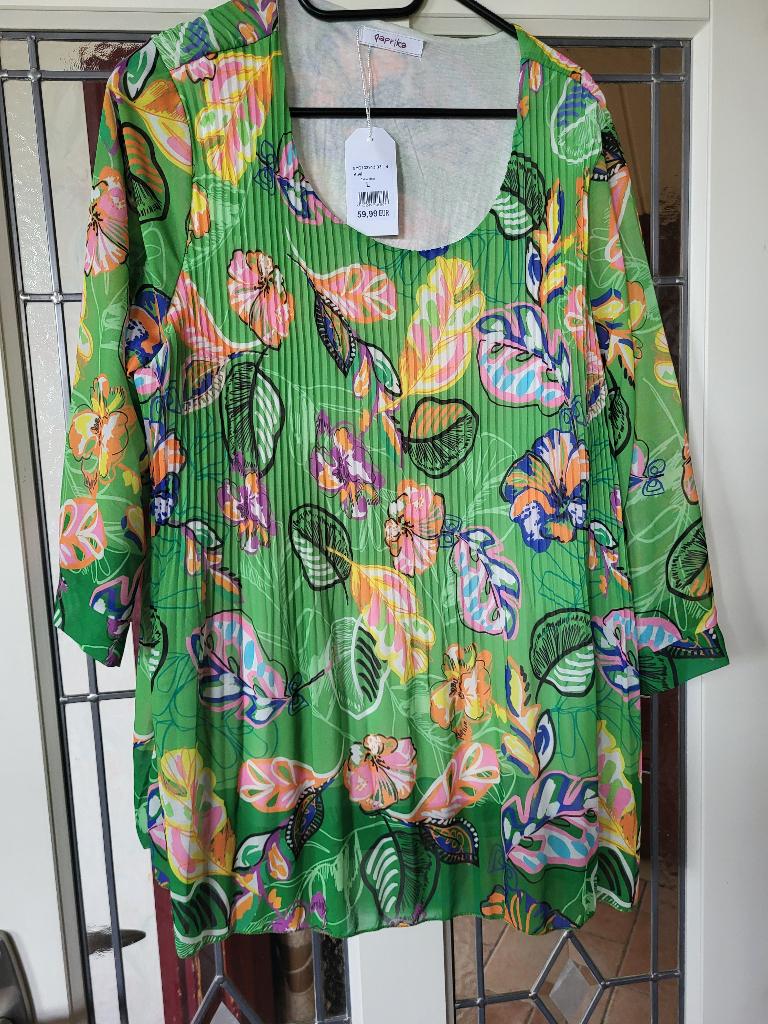 nieuw groen Paprika tuniek mt L, Kleding | Dames, Blouse of Tuniek, Nieuw, Ophalen of Verzenden, Paprika