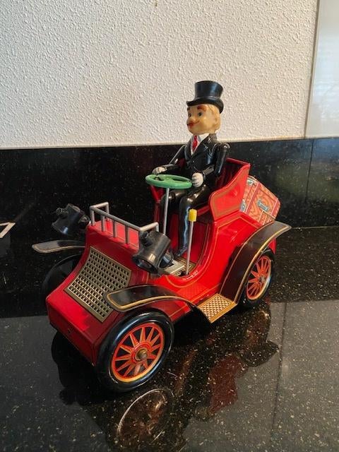 Oldtimer antique car made by MT japan '50, Antiek en Kunst, Ophalen of Verzenden