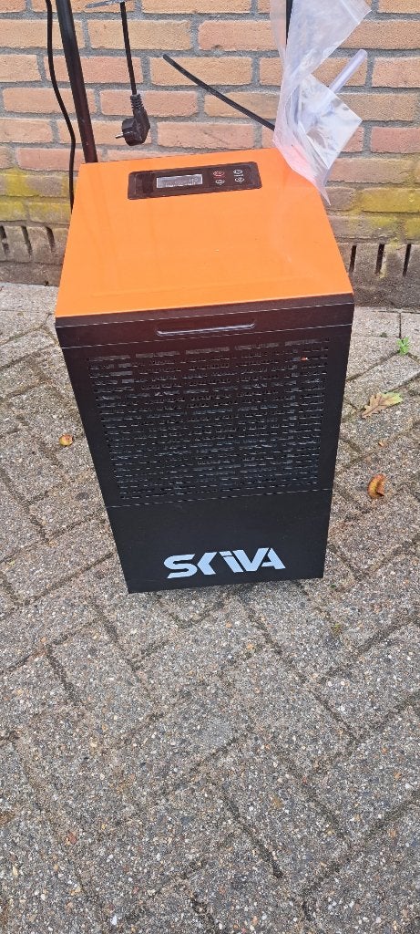 Bouwdroger, Ophalen, Gebruikt, Ventilator en Afzuiger