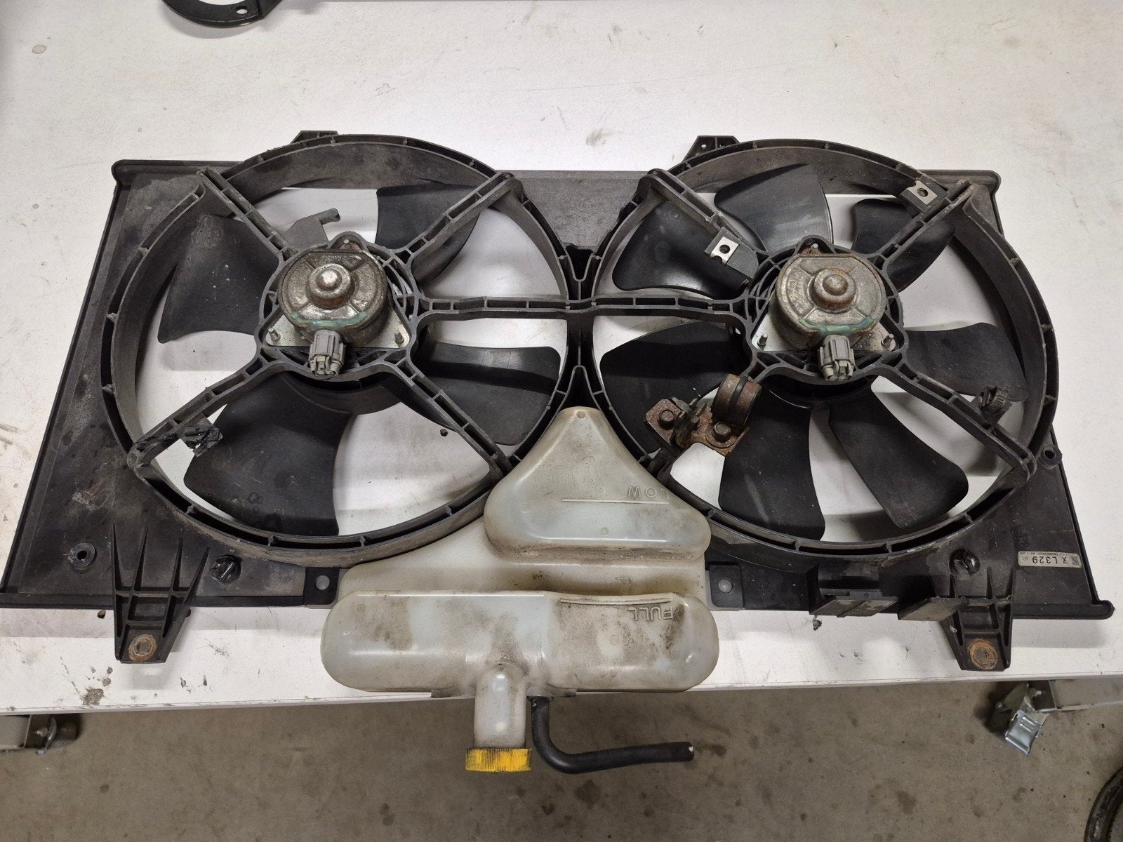 Mazda 6 Radiator en Condensor Ventilatoren, Ophalen of Verzenden, Gebruikt, Mazda
