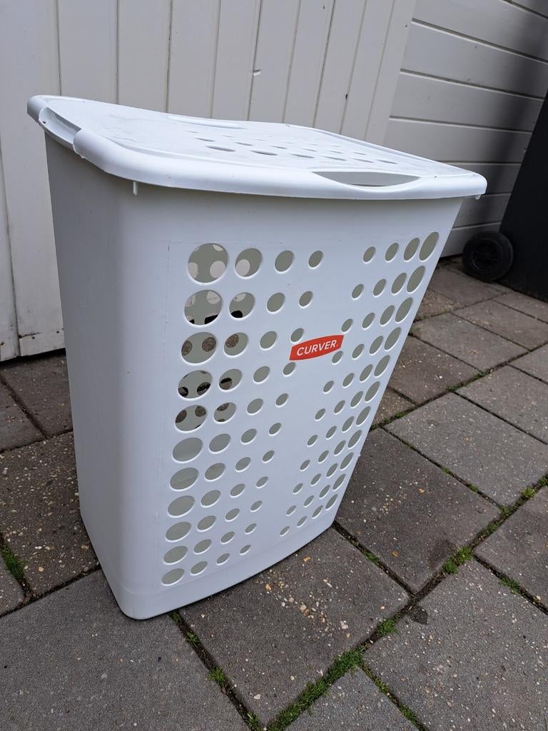 Wasmand Curver, Ophalen of Verzenden, Gebruikt, Wit, Overige typen