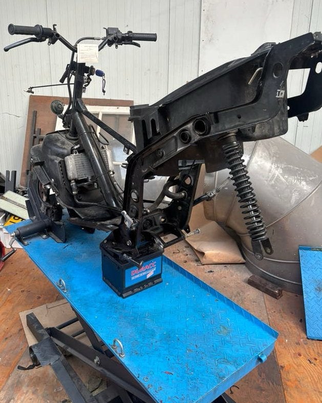 Gilera Runner duits 50 frame, Fietsen en Brommers, Ophalen, Zo goed als nieuw, Overige modellen