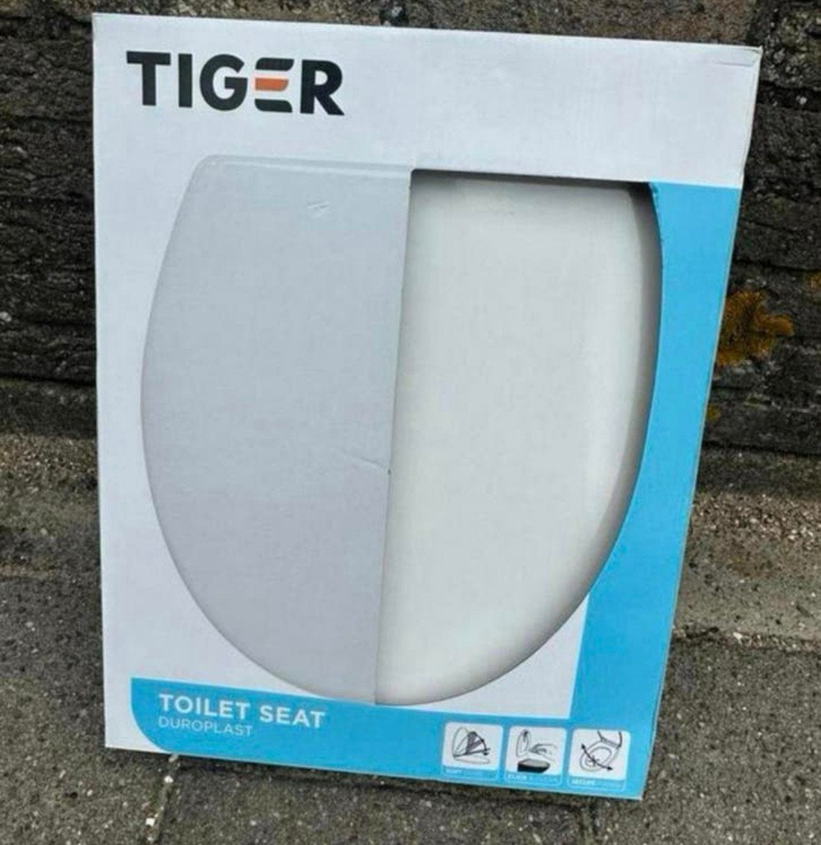 Nieuw in de door standaard Toilet bril van tiger, Ophalen of Verzenden, Zo goed als nieuw, Toilet