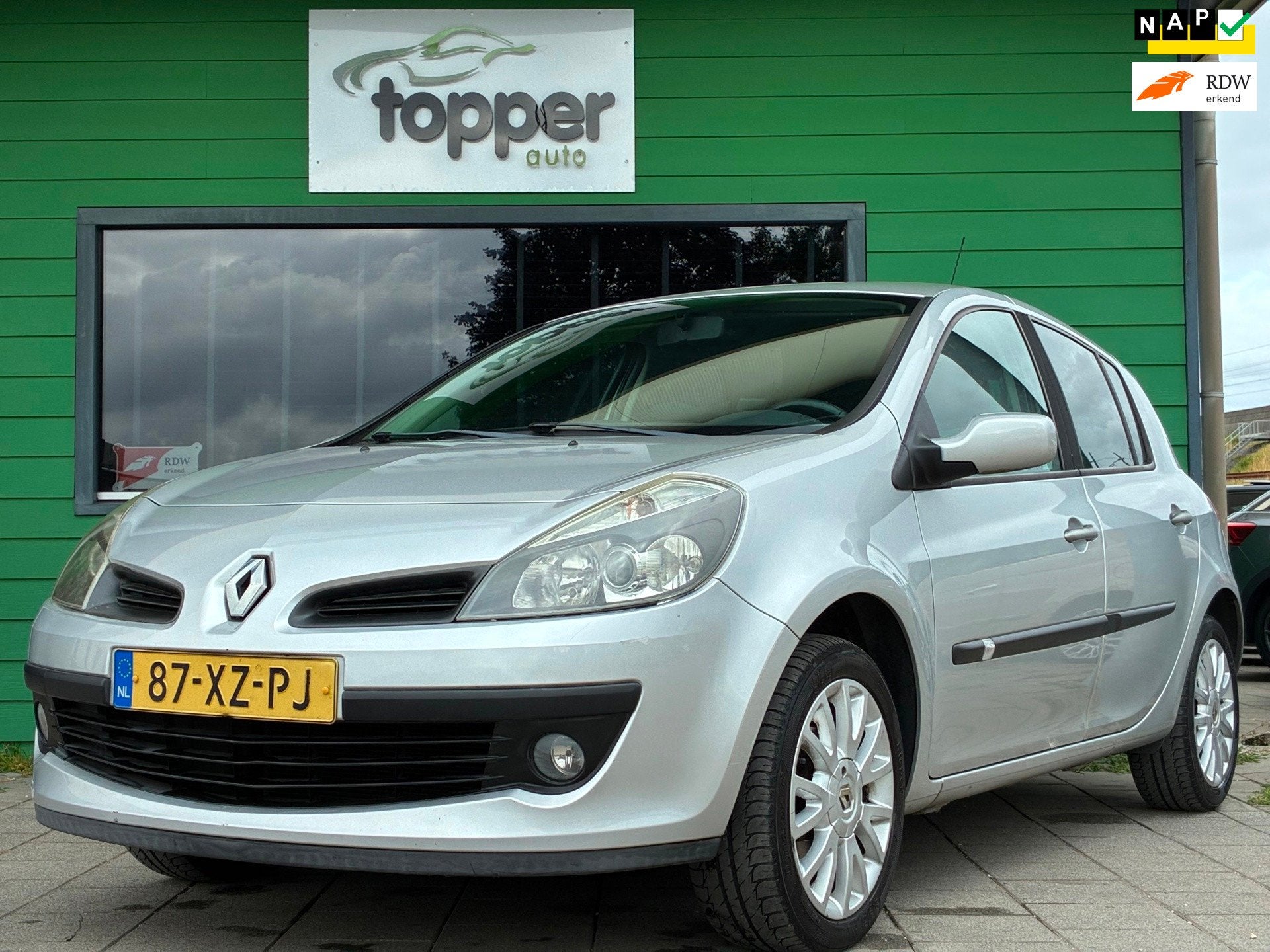 Renault Clio 1.6-16V Dynamique|2e Eigenaar|Automaat|Airco|Cr, Auto's, Renault, Gebruikt, 4 cilinders, 1165 kg, Origineel Nederlands