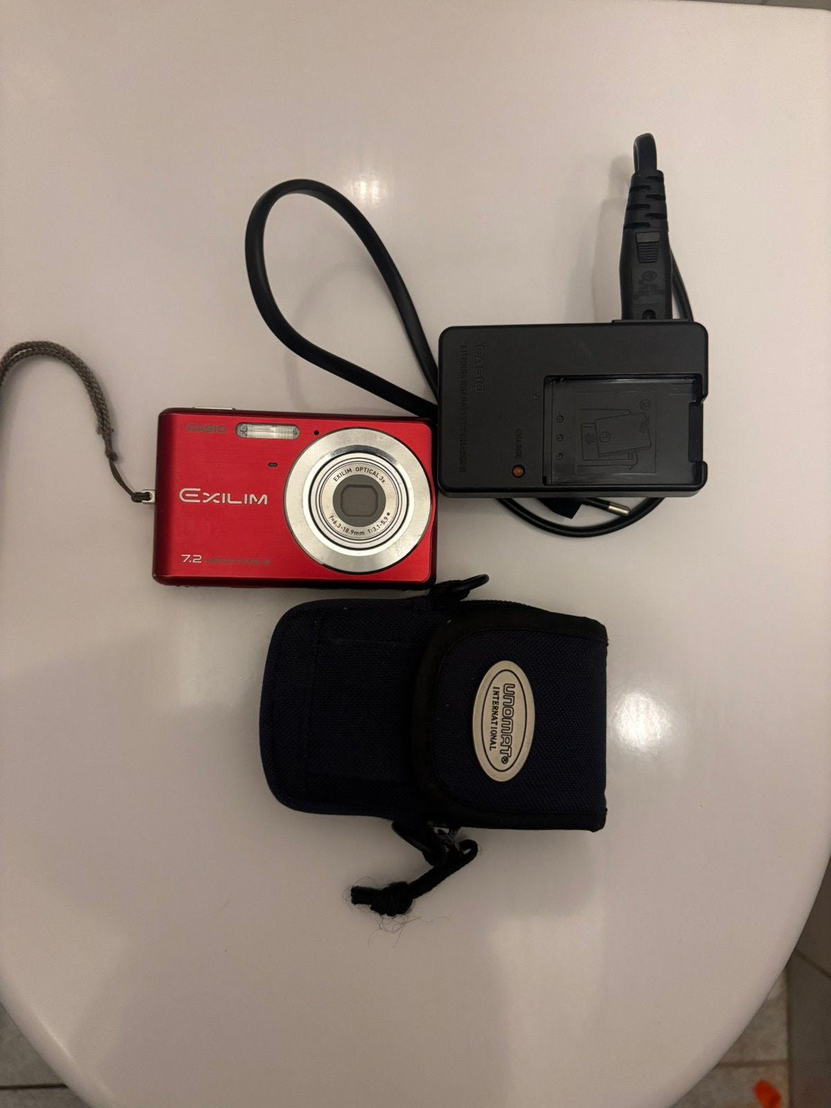 Casio exilim digitale camera., Ophalen of Verzenden, Zo goed als nieuw, Canon, Geen optische zoom