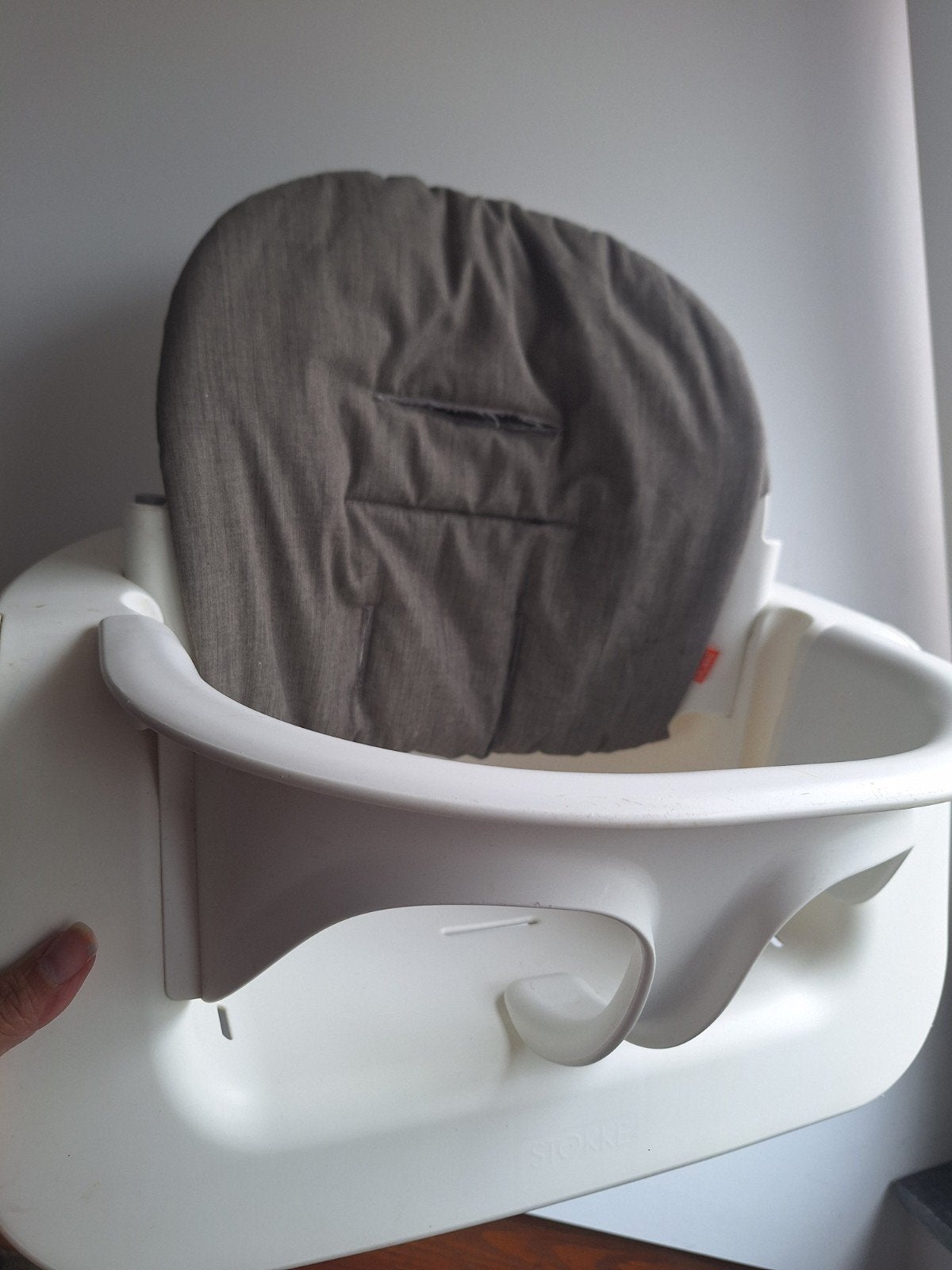 Stokke steps baby set wit, Ophalen, Meegroeistoel