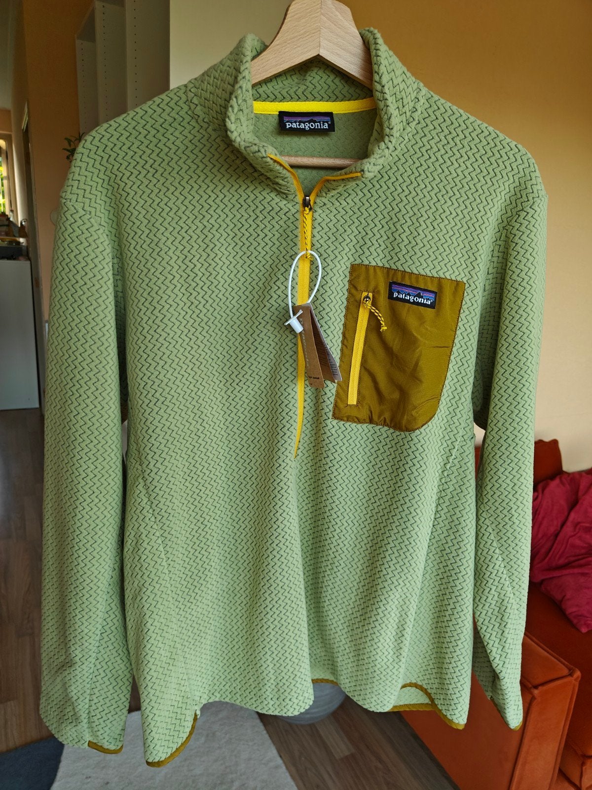 Patagonia R1 air quarter zip, Kleding | Heren, Maat 52/54 (L), Nieuw, Ophalen of Verzenden, Patagonia
