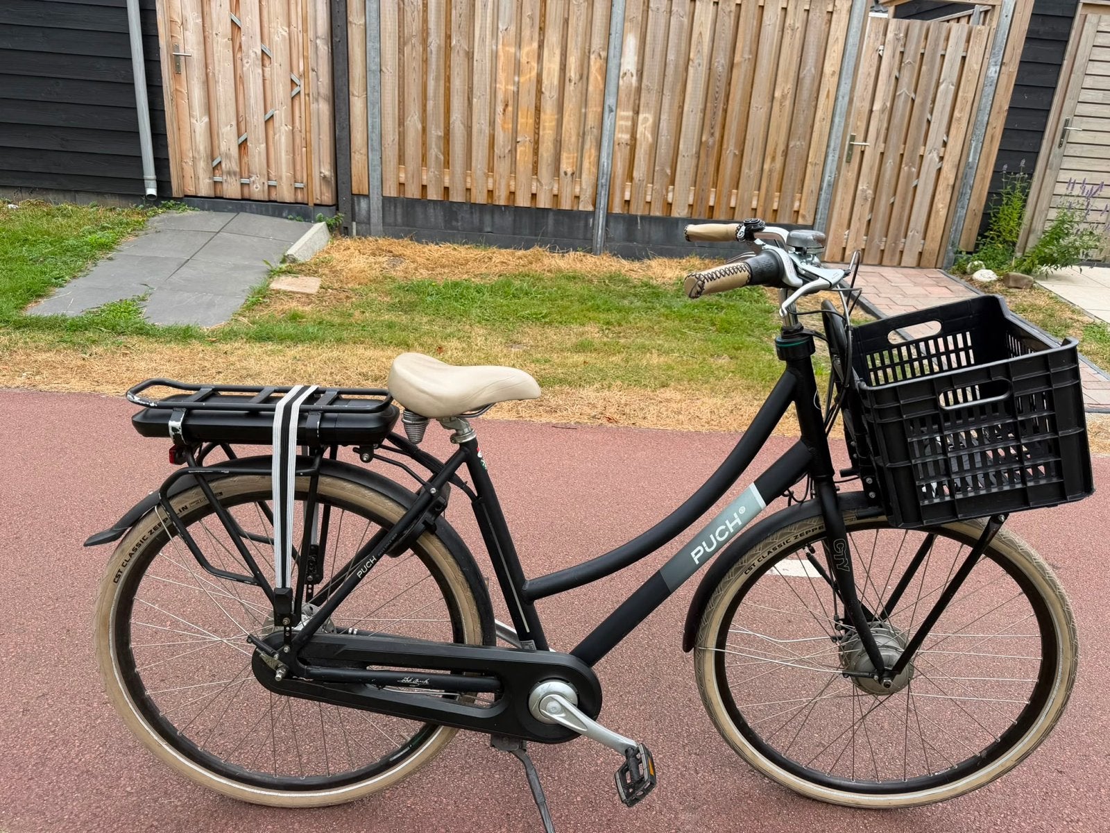 Nette Puch e-bike, 3313 km, remmen nakijken, Fietsen en Brommers, Elektrische fietsen, Ophalen, Gebruikt, Overige merken