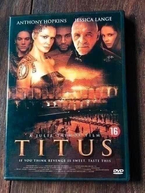 Titus (DVD) - Anthony Hopkins, Jessica Lange, Vanaf 16 jaar, Ophalen of Verzenden, Gebruikt, Historisch of Kostuumdrama