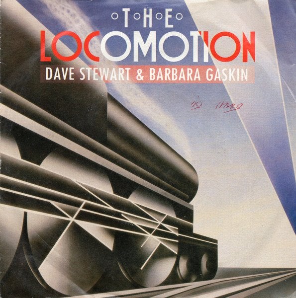 Dave Stewart & Barbara Gaskin - The Locomotion Single, Cd's en Dvd's, Vinyl Singles, Ophalen of Verzenden, Gebruikt, Pop