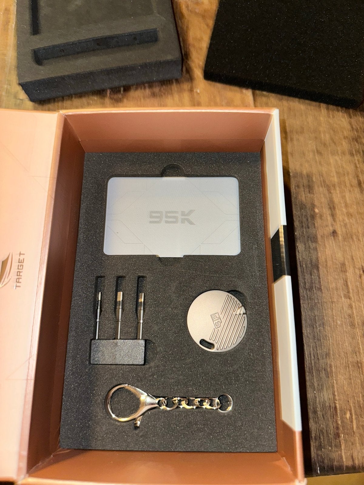 Target 95K Nathan Aspinall Darts Set, Ophalen of Verzenden, Nieuw, Pijlen